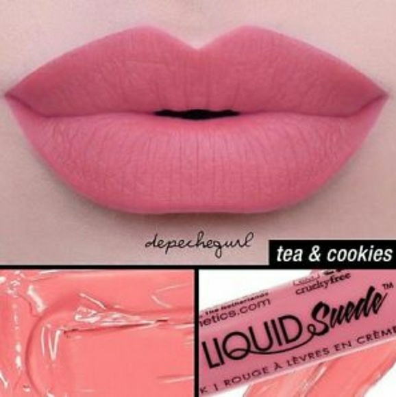 ☕ 🍪Nyx "Tea and Cookies" Liquid  Suede Lipstick 🩷 - Picture 1 of 5